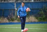 30 August 2023; Head coach Tania Rosser during a Leinster rugby women's squad training session at Energia Park in Dublin. Photo by Harry Murphy/Sportsfile