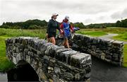 31 August 2023; Áine Donegan of Ireland during day one of the KPMG Women's Irish Open Golf Championship at Dromoland Castle in Clare. Photo by Eóin Noonan/Sportsfile