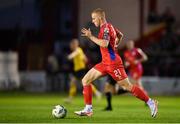 1 September 2023; Gavin Molloy of Shelbourne during the SSE Airtricity Men's Premier Division match between Shelbourne and St Patrick's Athletic at Tolka Park in Dublin. Photo by Seb Daly/Sportsfile