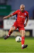 1 September 2023; Mark Coyle of Shelbourne during the SSE Airtricity Men's Premier Division match between Shelbourne and St Patrick's Athletic at Tolka Park in Dublin. Photo by Seb Daly/Sportsfile