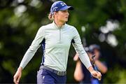 3 September 2023; Anne van Dam of Netherlands on the 17th green during day four of the KPMG Women's Irish Open Golf Championship at Dromoland Castle in Clare. Photo by Eóin Noonan/Sportsfile
