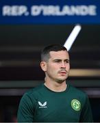 6 September 2023; Josh Cullen before a Republic of Ireland training session at Parc des Princes in Paris, France. Photo by Stephen McCarthy/Sportsfile