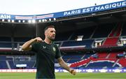 6 September 2023; Shane Duffy during a Republic of Ireland training session at Parc des Princes in Paris, France. Photo by Stephen McCarthy/Sportsfile