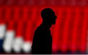 6 September 2023; Adam Idah during a Republic of Ireland training session at Parc des Princes in Paris, France. Photo by Stephen McCarthy/Sportsfile