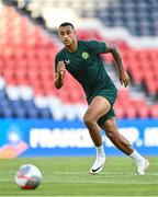 6 September 2023; Adam Idah during a Republic of Ireland training session at Parc des Princes in Paris, France. Photo by Stephen McCarthy/Sportsfile