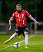 6 September 2023; Paul McMullan of Derry City during the SSE Airtricity Men's Premier Division match between UCD and Derry City at UCD Bowl in Dublin. Photo by Ben McShane/Sportsfile