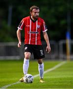 6 September 2023; Paul McMullan of Derry City during the SSE Airtricity Men's Premier Division match between UCD and Derry City at UCD Bowl in Dublin. Photo by Ben McShane/Sportsfile