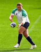 8 September 2023; Tadhg Furlong during the Ireland rugby squad captain's run at the Stade de Bordeaux in Bordeaux, France. Photo by Brendan Moran/Sportsfile