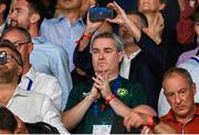 7 September 2023; FAI board member and department of Health secretary general Robert Watt during the UEFA EURO 2024 Championship qualifying group B match between France and Republic of Ireland at Parc des Princes in Paris, France. Photo by Seb Daly/Sportsfile