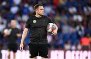 7 September 2023; Republic of Ireland coach Stephen Rice before the UEFA EURO 2024 Championship qualifying group B match between France and Republic of Ireland at Parc des Princes in Paris, France. Photo by Stephen McCarthy/Sportsfile