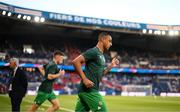 7 September 2023; Adam Idah of Republic of Ireland before the UEFA EURO 2024 Championship qualifying group B match between France and Republic of Ireland at Parc des Princes in Paris, France. Photo by Stephen McCarthy/Sportsfile