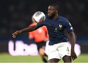 7 September 2023; Dayot Upamecano of France during the UEFA EURO 2024 Championship qualifying group B match between France and Republic of Ireland at Parc des Princes in Paris, France. Photo by Stephen McCarthy/Sportsfile