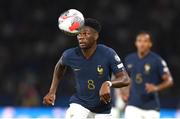 7 September 2023; Aurélien Tchouameni of France during the UEFA EURO 2024 Championship qualifying group B match between France and Republic of Ireland at Parc des Princes in Paris, France. Photo by Stephen McCarthy/Sportsfile