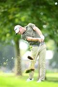 9 September 2023; Guido Migliozzi of Italy plays his second shot on the 10th fairway during day three of the Horizon Irish Open Golf Championship at The K Club in Straffan, Kildare. Photo by Ramsey Cardy/Sportsfile