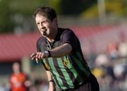 3 July 2004; Referee Michael Monahan pictured during the match. Bank of Ireland Football Championship Qualifier, Round 2, Down v Tyrone, Pairc an Iuir, Newry, Co. Down. Picture credit; Damien Eagers / SPORTSFILE