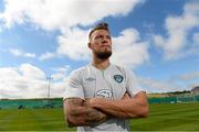 2 September 2013; Republic of Ireland's Anthony Pilkington ahead of their 2014 FIFA World Cup Qualifier Group C game against Sweden on Friday. Republic of Ireland Management and Player Update, Gannon Park, Malahide, Co. Dublin. Picture credit: David Maher / SPORTSFILE