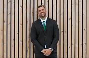 13 September 2023; Tadhg Beirne poses for a portrait after an Ireland rugby media conference at Complexe de la Chambrerie in Tours, France. Photo by Brendan Moran/Sportsfile