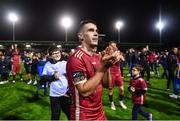 15 September 2023; Killian Brouder of Galway United after the Sports Direct Men’s FAI Cup quarter-final match between Galway United and Dundalk at Eamonn Deacy Park in Galway. Photo by Ben McShane/Sportsfile