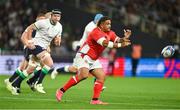 16 September 2023; Siegfried Fisi'ihoi of Tonga during the 2023 Rugby World Cup Pool B match between Ireland and Tonga at Stade de la Beaujoire in Nantes, France. Photo by Brendan Moran/Sportsfile