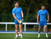 18 September 2023; Rob Russell during a Leinster rugby squad training session at UCD in Dublin. Photo by Harry Murphy/Sportsfile