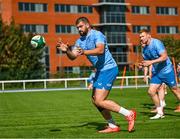 18 September 2023; Rory McGuire during a Leinster rugby squad training session at UCD in Dublin. Photo by Harry Murphy/Sportsfile