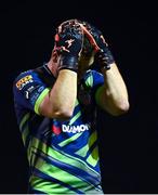 22 September 2023; Derry City goalkeeper Brian Maher reacts after his side's defeat in the SSE Airtricity Men's Premier Division match between Sligo Rovers and Derry City at The Showgrounds in Sligo. Photo by Tyler Miller/Sportsfile