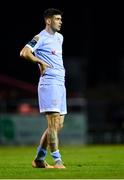 22 September 2023; Cian Kavanagh of Derry City reacts after his side's defeat in the SSE Airtricity Men's Premier Division match between Sligo Rovers and Derry City at The Showgrounds in Sligo. Photo by Tyler Miller/Sportsfile