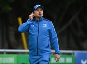 22 September 2023; Elite player development officer Aaron Dundon before the pre season friendly match between Leinster and Ulster at Navan RFC in Navan, Meath. Photo by Sam Barnes/Sportsfile