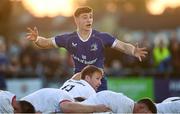 22 September 2023; Cormac Foley of Leinster during the pre season friendly match between Leinster and Ulster at Navan RFC in Navan, Meath. Photo by David Fitzgerald/Sportsfile