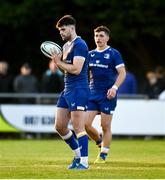 22 September 2023; Harry Byrne of Leinster during the pre season friendly match between Leinster and Ulster at Navan RFC in Navan, Meath. Photo by David Fitzgerald/Sportsfile