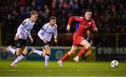 6 October 2023; Jack Moylan of Shelbourne during the SSE Airtricity Men's Premier Division match between Shelbourne and Dundalk at Tolka Park in Dublin. Photo by Stephen McCarthy/Sportsfile