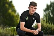 9 October 2023; Johnny Kenny poses for a portrait during a Republic of Ireland U21's media day at the Carlton Hotel Blanchardstown in Dublin. Photo by Sam Barnes/Sportsfile
