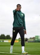 10 October 2023; Chiedozie Ogbene during a Republic of Ireland training session at the FAI National Training Centre in Abbotstown, Dublin. Photo by Stephen McCarthy/Sportsfile