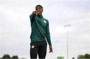 10 October 2023; Chiedozie Ogbene during a Republic of Ireland training session at the FAI National Training Centre in Abbotstown, Dublin. Photo by Stephen McCarthy/Sportsfile