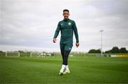 10 October 2023; Callum Robinson during a Republic of Ireland training session at the FAI National Training Centre in Abbotstown, Dublin. Photo by Stephen McCarthy/Sportsfile