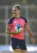 11 October 2023; James Lowe during an Ireland Rugby squad training session at Stade Omnisports des Fauvettes in Domont, France. Photo by Harry Murphy/Sportsfile