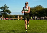 15 October 2023; Sebastian Nowicki of Poland competes in the senior men's 8000m during the Autumn Open International Cross Country Festival & The Athletics Ireland Cross County Xperience at Abbotstown in Dublin. Photo by Sam Barnes/Sportsfile