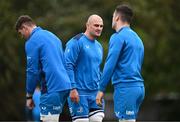 17 October 2023; Rhys Ruddock during Leinster rugby squad training at UCD in Dublin. Photo by Ben McShane/Sportsfile