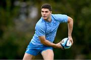 17 October 2023; Ben Brownlee during Leinster rugby squad training at UCD in Dublin. Photo by Ben McShane/Sportsfile