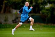 17 October 2023; Rhys Ruddock during Leinster rugby squad training at UCD in Dublin. Photo by Ben McShane/Sportsfile