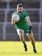 15 October 2023; Burren goalkeeper Kevin McKernan during the Down County Senior Club Football Championship final match between Burren and Kilcoo at Pairc Esler in Newry, Down. Photo by Ben McShane/Sportsfile