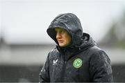 17 October 2023; Republic of Ireland head coach Colin O'Brien before the UEFA European U17 Championship qualifying group 10 match between Switzerland and Republic of Ireland at Turner's Cross in Cork. Photo by Eóin Noonan/Sportsfile