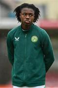 17 October 2023; Ike Orazi of Republic of Ireland before the UEFA European U17 Championship qualifying group 10 match between Switzerland and Republic of Ireland at Turner's Cross in Cork. Photo by Eóin Noonan/Sportsfile