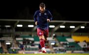 22 October 2023; Gary Deegan of Drogheda United warms up before the SSE Airtricity Men's Premier Division match between Shamrock Rovers and Drogheda United at Tallaght Stadium in Dublin. Photo by Stephen McCarthy/Sportsfile