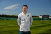 4 September 2013; Republic of Ireland's Darren O'Dea after a management and player update ahead of their 2014 FIFA World Cup Qualifier Group C game against Sweden on Friday. Republic of Ireland Management and Player Update, Gannon Park, Malahide, Co. Dublin. Picture credit: David Maher / SPORTSFILE