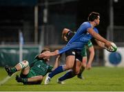 6 September 2013; Cian Kelleher, Leinster, is tackled by Rory Parata, Connacht. Under 20 Interprovincial, Leinster v Connacht, Donnybrook Stadium, Donnybrook, Dublin. Picture credit: Ray McManus / SPORTSFILE