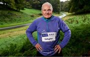 23 October 2023; Dominic Gallagher is one of only 11 runners who are set to continue their record of running every Dublin marathon since 1980. The 2023 Irish Life Dublin Marathon which takes place on Sunday the 29th of October will be the 42nd edition of the event. Photo by Sam Barnes/Sportsfile