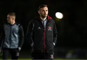 3 November 2023; Andy Boyle of Dundalk before the SSE Airtricity Men's Premier Division match between UCD and Dundalk at UCD Bowl in Dublin. Photo by Stephen Marken/Sportsfile