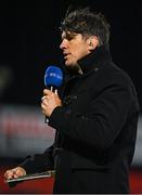 4 November 2023; RTÉ pundit Donnacha O'Callaghan during the United Rugby Championship match between Munster and Dragons at Musgrave Park in Cork. Photo by Eóin Noonan/Sportsfile