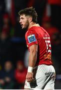 4 November 2023; Alex Nankivell of Munster during the United Rugby Championship match between Munster and Dragons at Musgrave Park in Cork. Photo by Eóin Noonan/Sportsfile